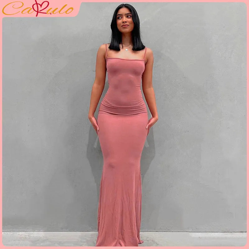 Robe longue, satin, élégant, sexy NEITH