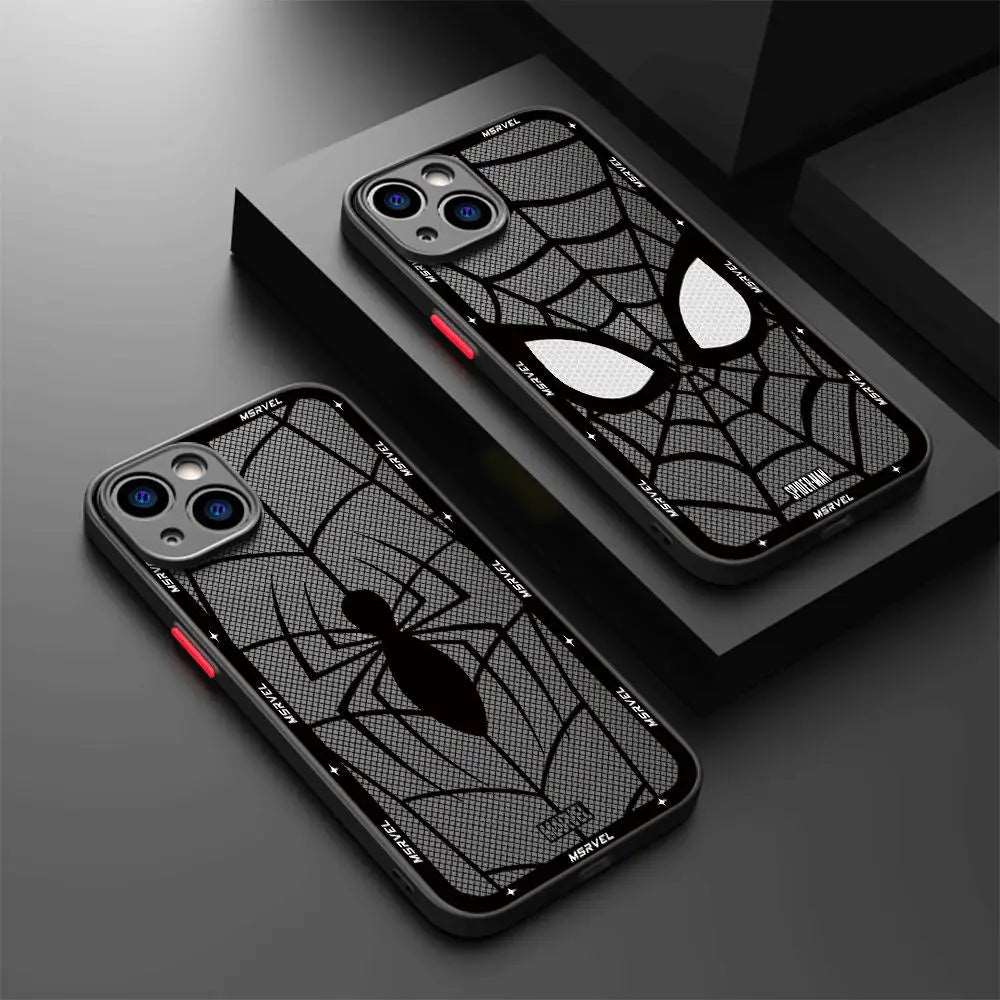 Exprimez votre passion pour Spider-Man avec notre coque de luxe, compatible avec plusieurs modèles d'iPhone et au fini mat élégant. Protégez votre téléphone avec style !