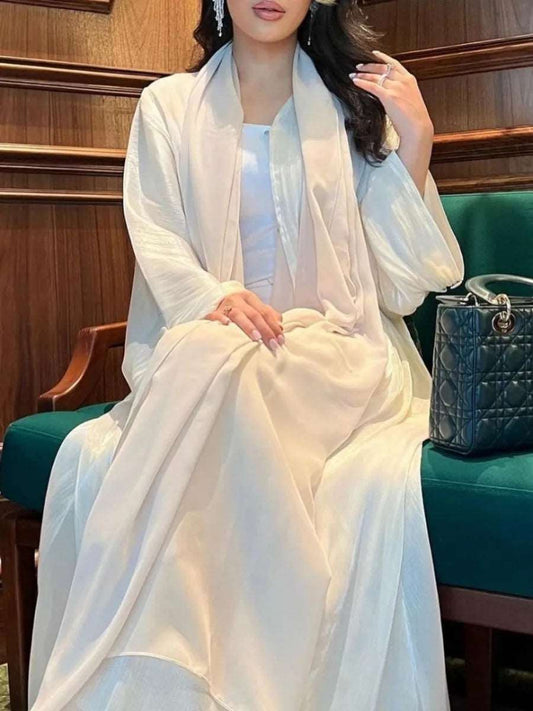 Abaya, soyeuse, robe, caftan, élégant, eid outfit NEITH