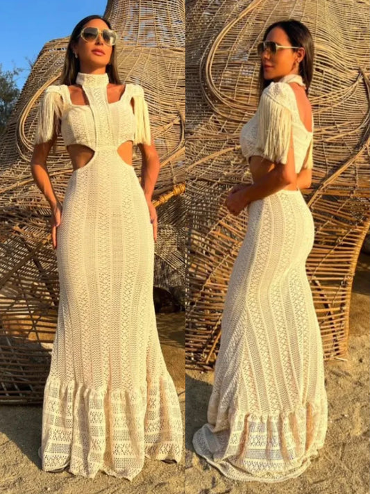 Robe longue, élégante, beach wear NEITH