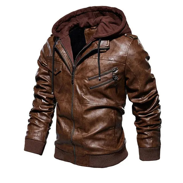 Veste, leather - NEITH