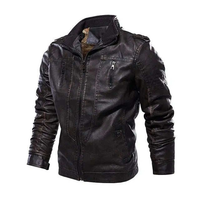 Veste, leather - NEITH